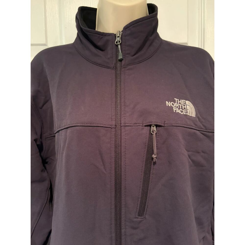 The North Face Apex Soft Shell Jacket Womens‎ M Black Full Zip Outdoor Hiking